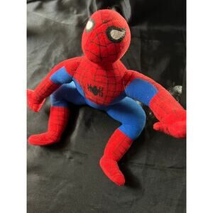 VINTAGE Kelly Toys "Amazing Spider-Man" Plush Toy Collectible - M - 25 yrs old